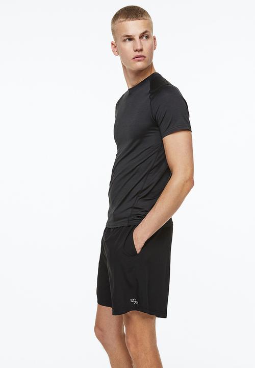H&M - Sports top in drymove™ - black marl