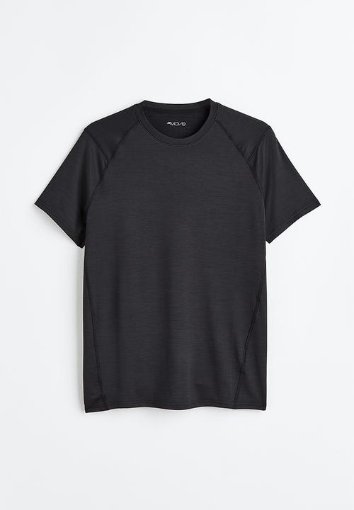 H&M - Sports top in drymove™ - black marl