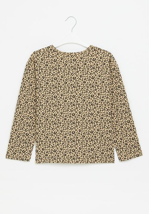 Superbalist - Girls tee - leopard print 
