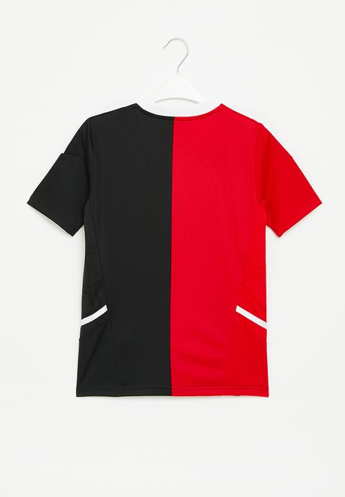 adidas Performance - Messi jersey - black & vivid red
