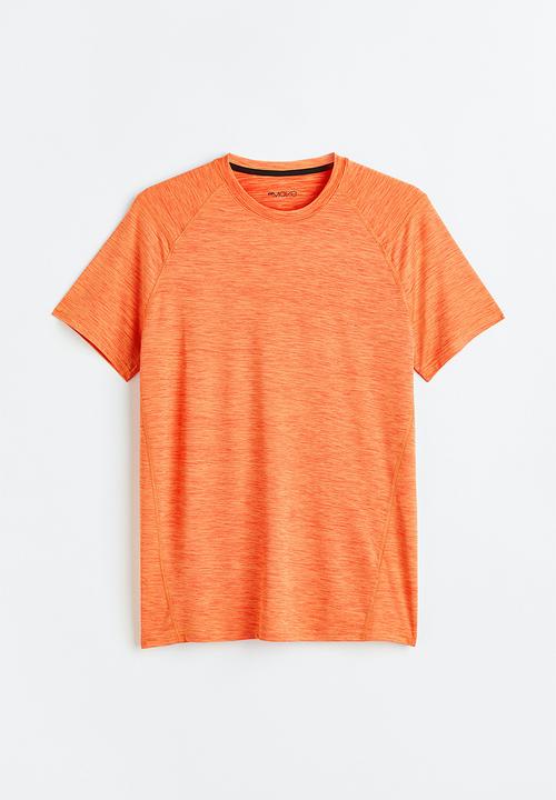 H&M - Sports top in drymove™ - orange marl