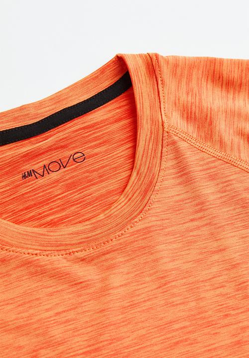H&M - Sports top in drymove™ - orange marl