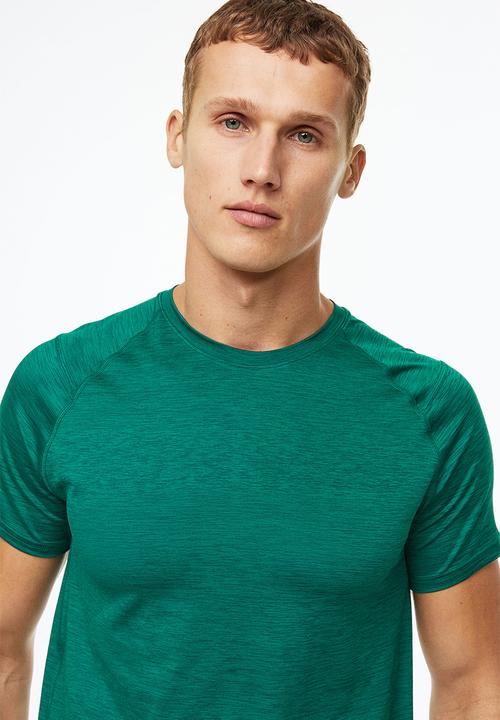 H&M - Sports top in drymove™ - green marl