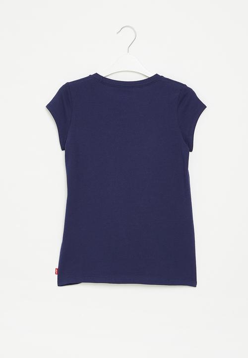 Levi’s® - Lvg basic tee shirt w/poster - medieval blue