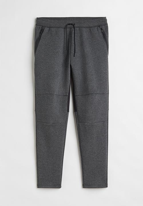 H&M - Sports joggers in drymove™ - dark grey marl