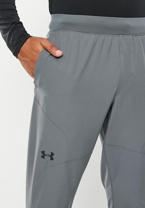 Under Armour - Ua unstoppable tapered pants - pitch gray