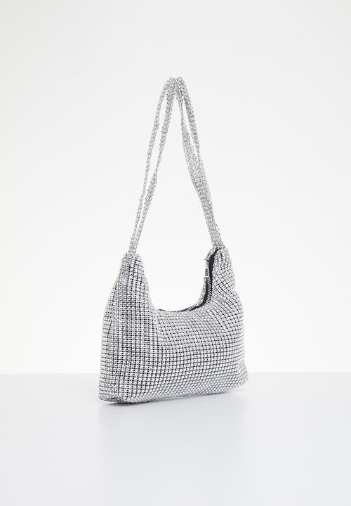 MILLA - Iris shoulder bag - silver