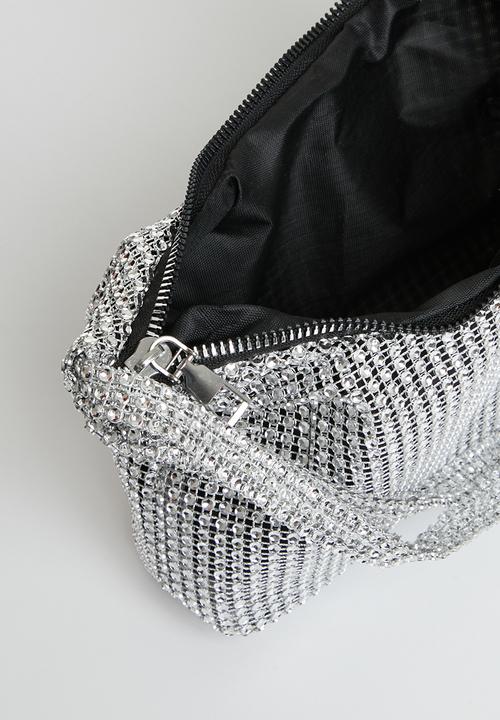 MILLA - Iris shoulder bag - silver