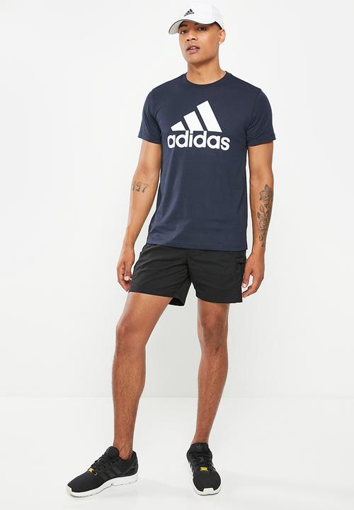 adidas Performance - BOS T-shirt - legend ink & white