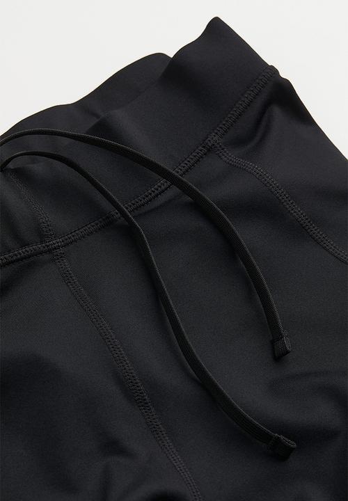 H&M - Fast-drying running tights - black