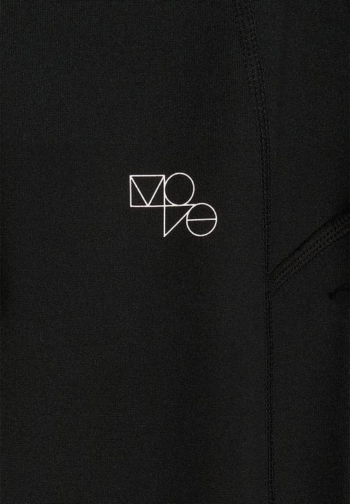 H&M - Fast-drying running tights - black