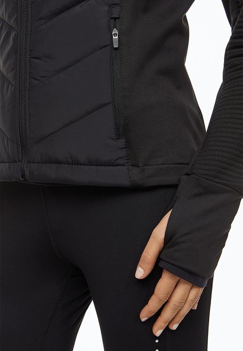 H&M - Padded hooded outdoor jacket - black