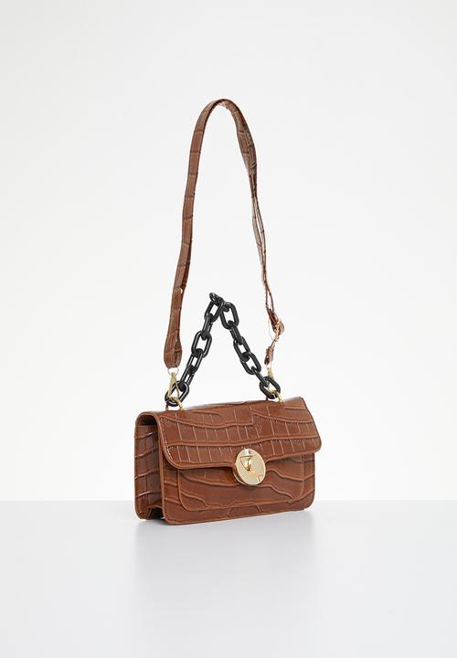 Superbalist - Kendall clutch bag - brown