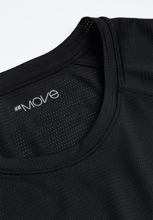 H&M - Running top in drymove™ - black