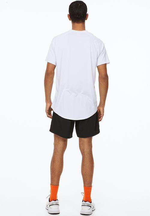 H&M - Fast-drying sports shorts - black