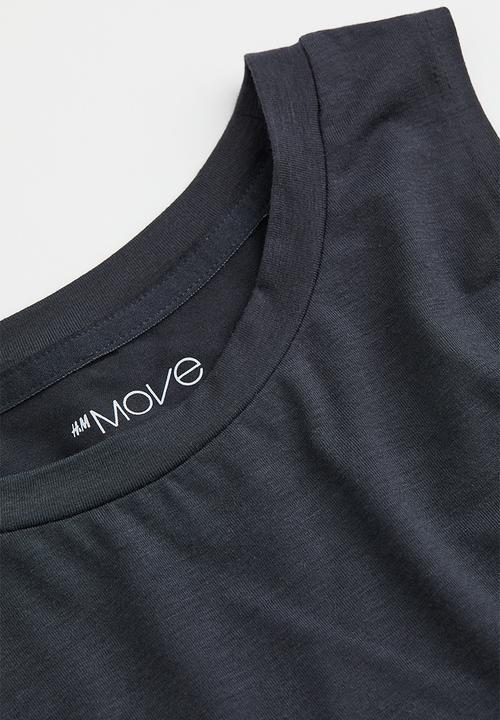 H&M - Sports vest top - dark grey