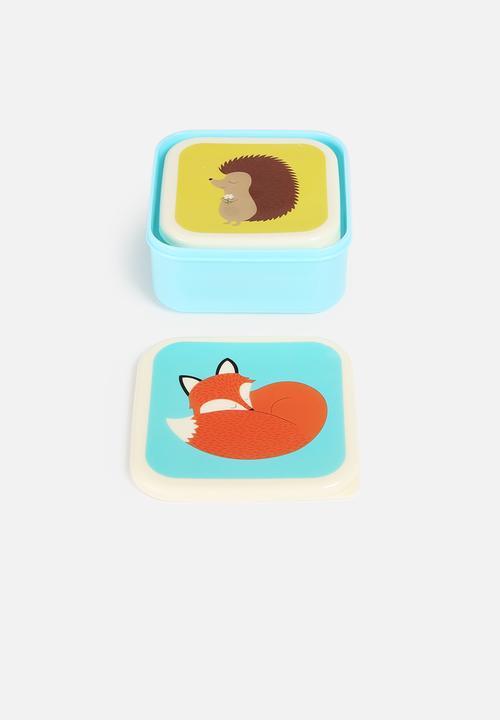 Heart and Home - Set of 3 Rusty the Fox Snack Boxes