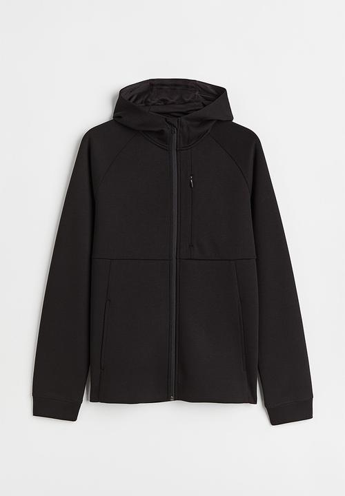 H&M - Fast-drying track jacket - black