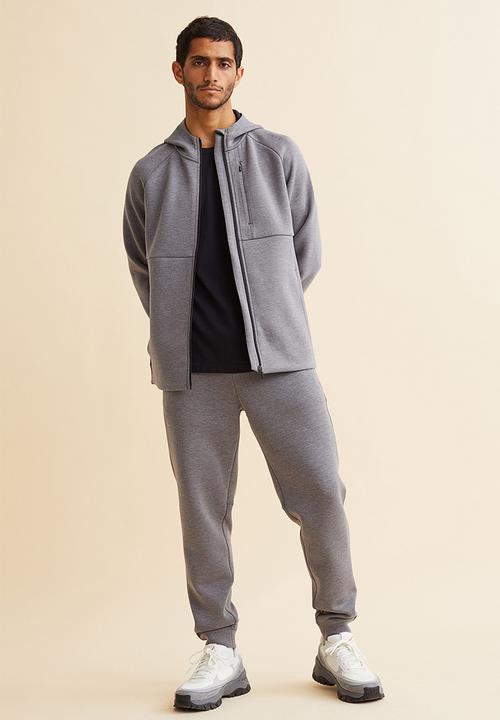 H&M - Fast-drying track pants - dark grey marl