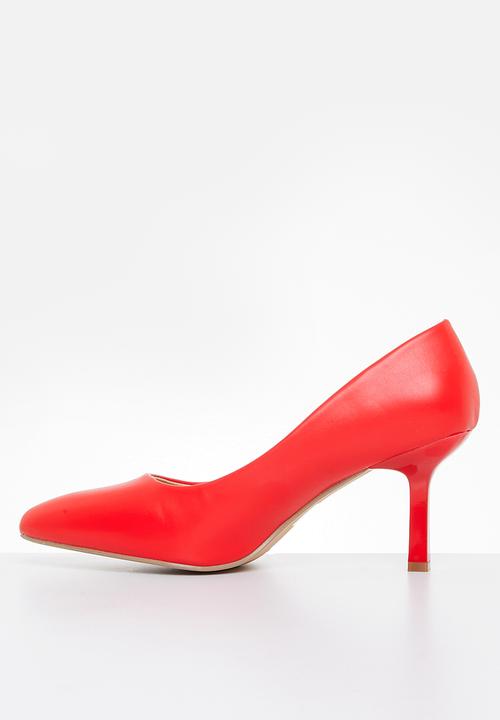 edit - Laverne court stiletto heel - red