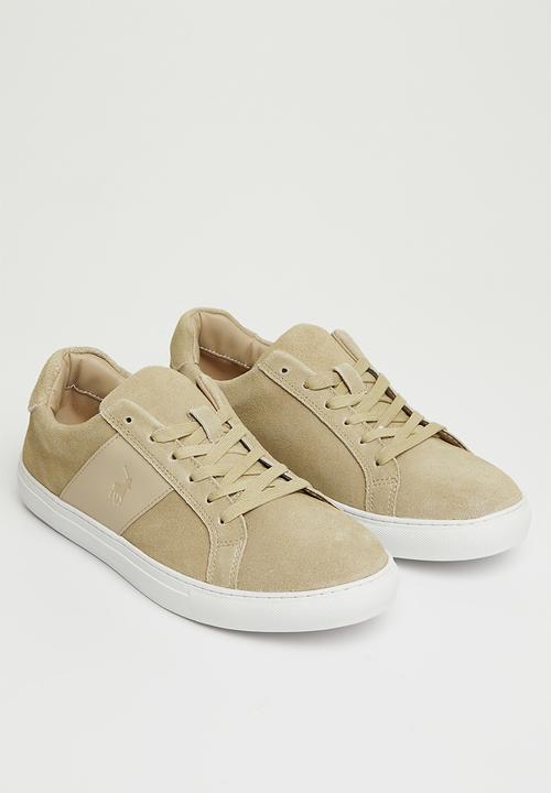 POLO - Side flash sneaker - off white