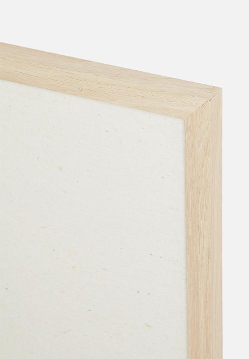 H&S - Mdf photo frame - natural