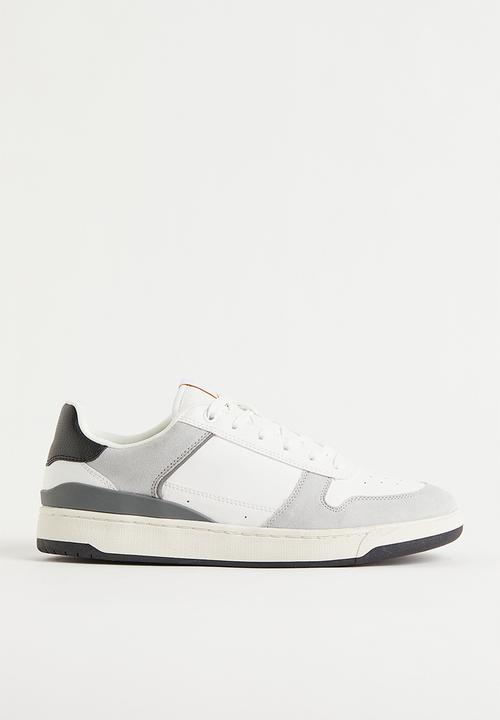 H&M - Trainers - white & grey