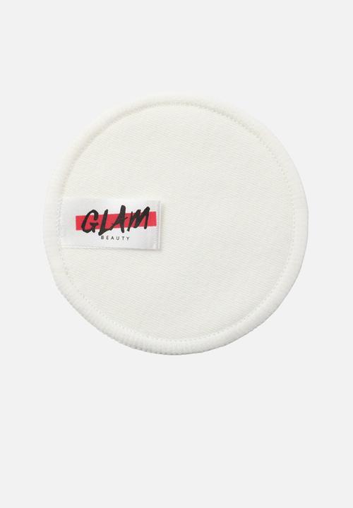 Glam Beauty - 12 Reusable Cotton Pads in Cotton Bag