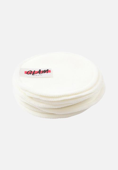 Glam Beauty - 12 Reusable Cotton Pads in Cotton Bag