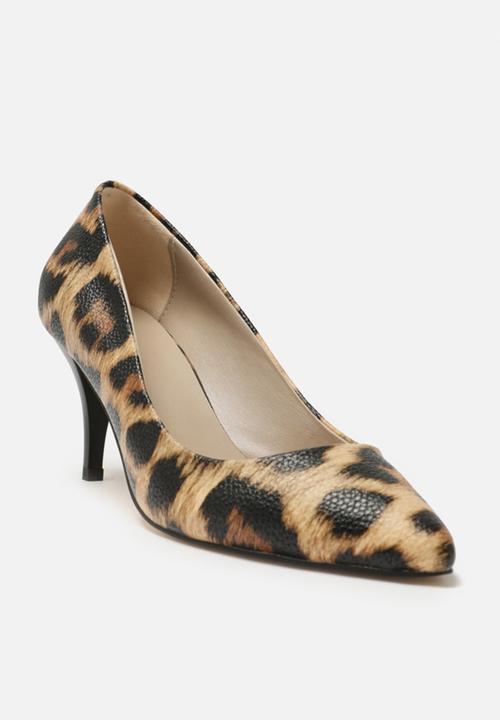 Trendyol - Leopard print court heel - brown