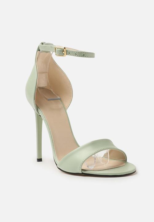 Trendyol - Ankle tie barely there heel - mint