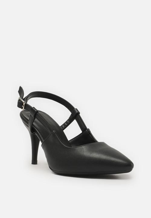 Trendyol - Slingback kitten heel - black