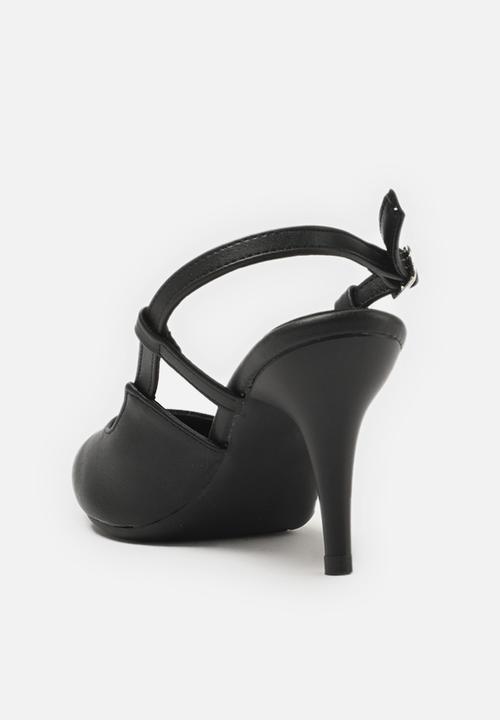 Trendyol - Slingback kitten heel - black