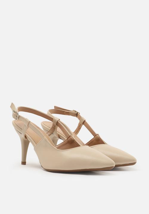 Trendyol - Slingback kitten heel - skin
