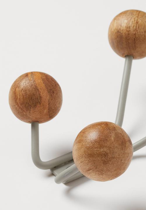 H&M - Hanging rack in metal and wood - grey