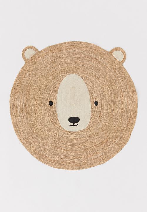 H&M - Round jute rug - bear