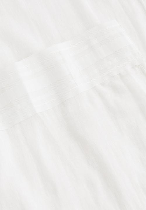 H&M - 2-pack multiway linen-blend curtains - white