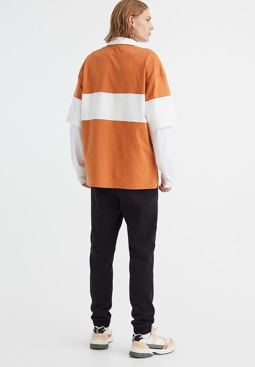 H&M - Slim fit sweatpants - black