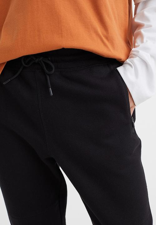 H&M - Slim fit sweatpants - black