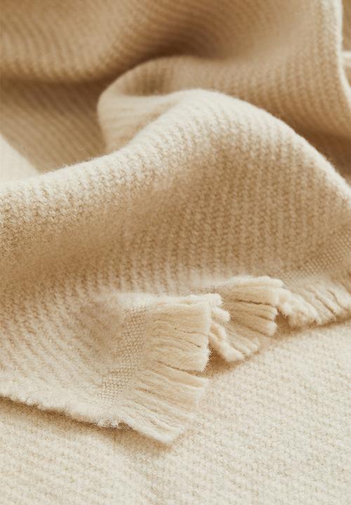 H&M - Wool blanket - beige
