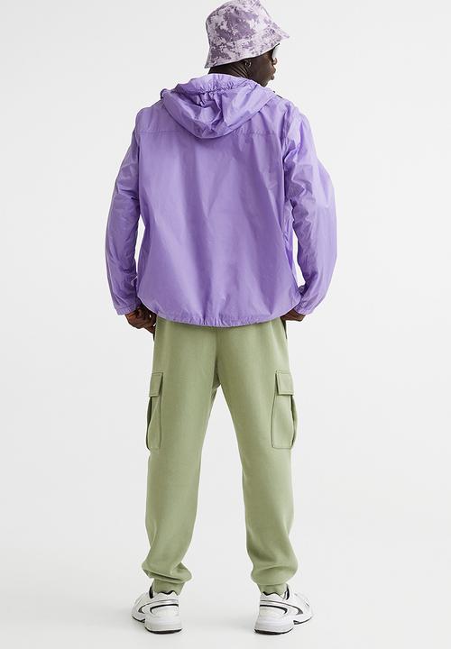 H&M - Cargo sweatpants - light khaki green