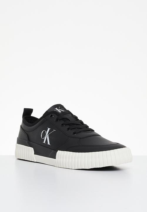 Calvin Klein - Skater vulcanized laceup rcotton - black