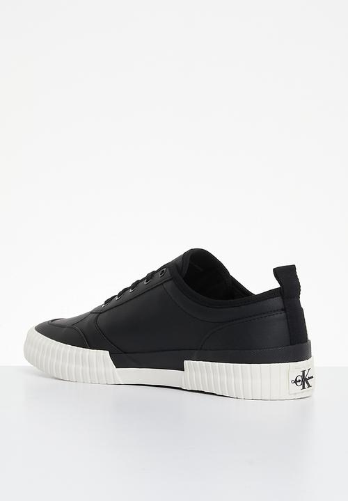 Calvin Klein - Skater vulcanized laceup rcotton - black
