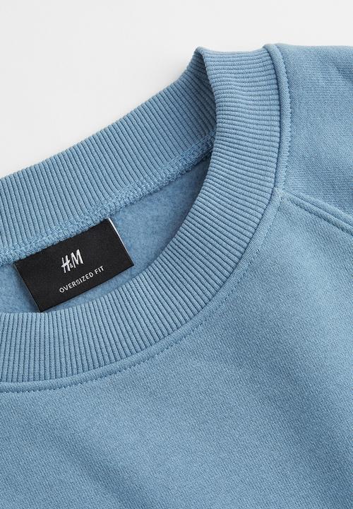 H&M - Oversized fit sweatshirt - blue