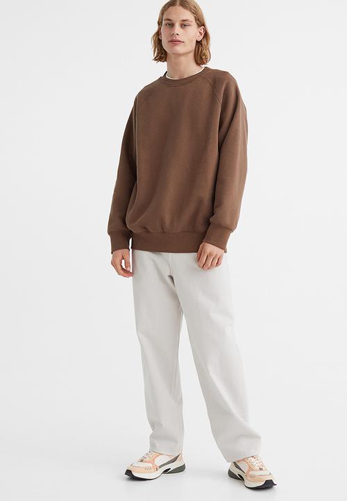 H&M - Oversized fit sweatshirt - brown