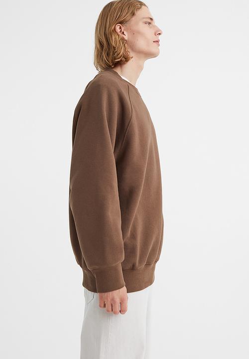 H&M - Oversized fit sweatshirt - brown