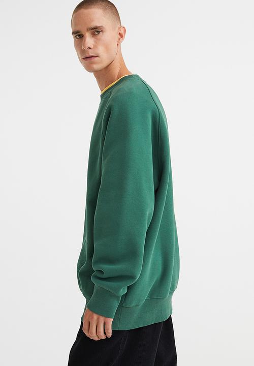 H&M - Oversized fit sweatshirt - green
