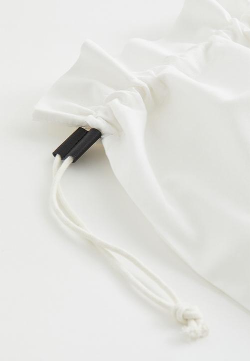 H&M - 2-pack cotton storage bags - multi/white