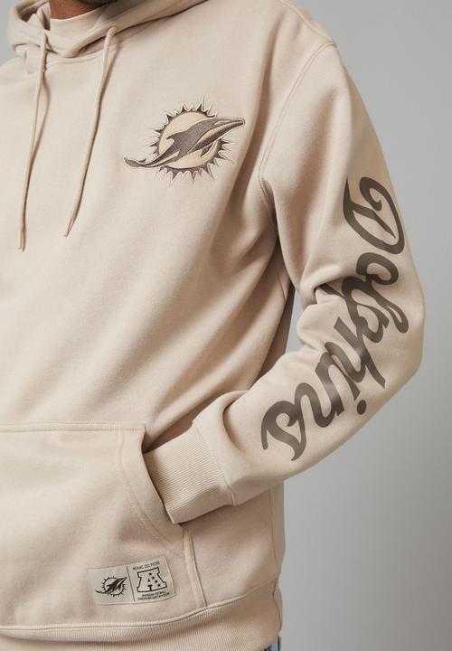 Factorie - Oversized nfl hoodie - lcn nfl beige/dolphins multi