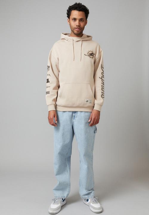 Factorie - Oversized nfl hoodie - lcn nfl beige/dolphins multi
